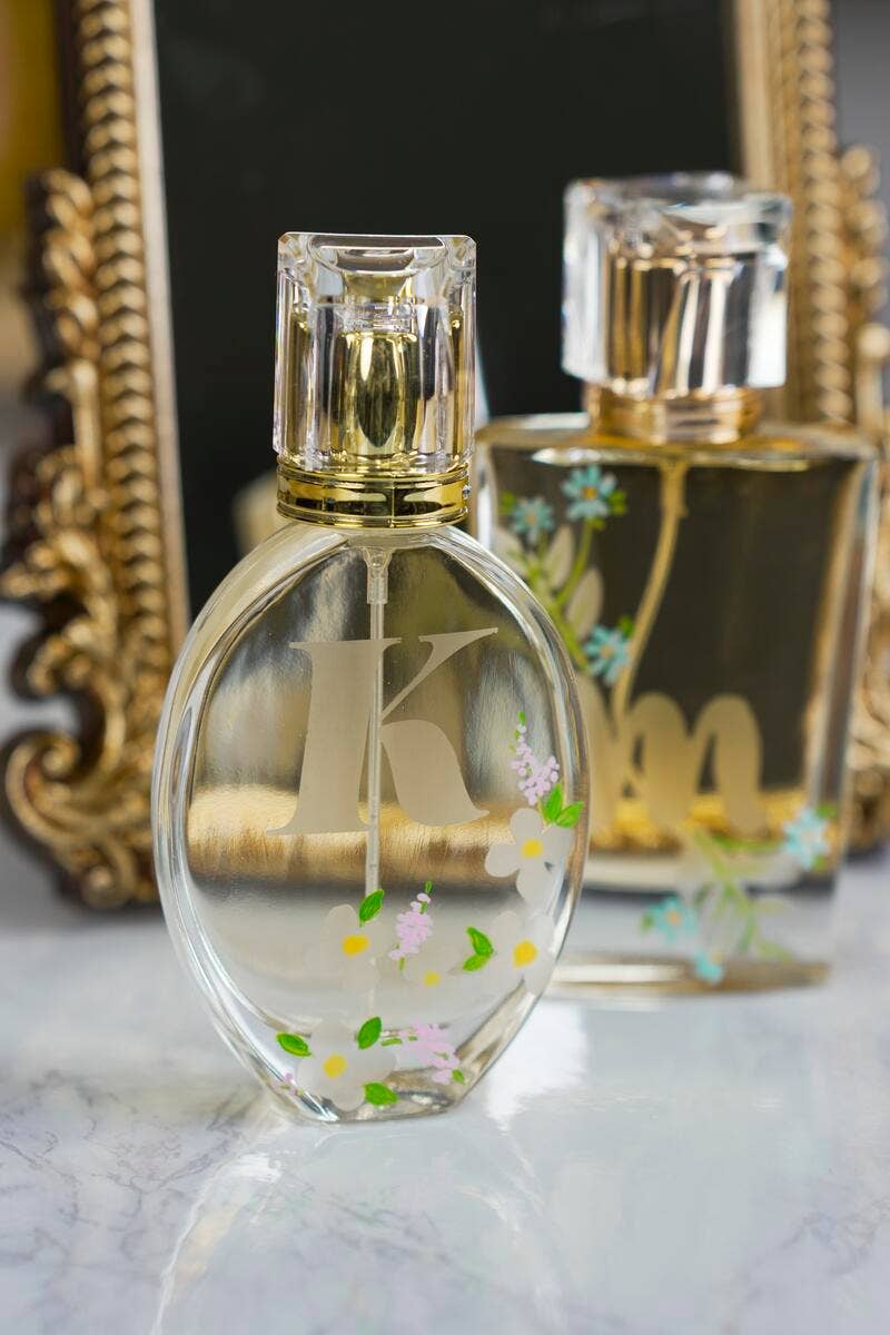 etched perfume bottles