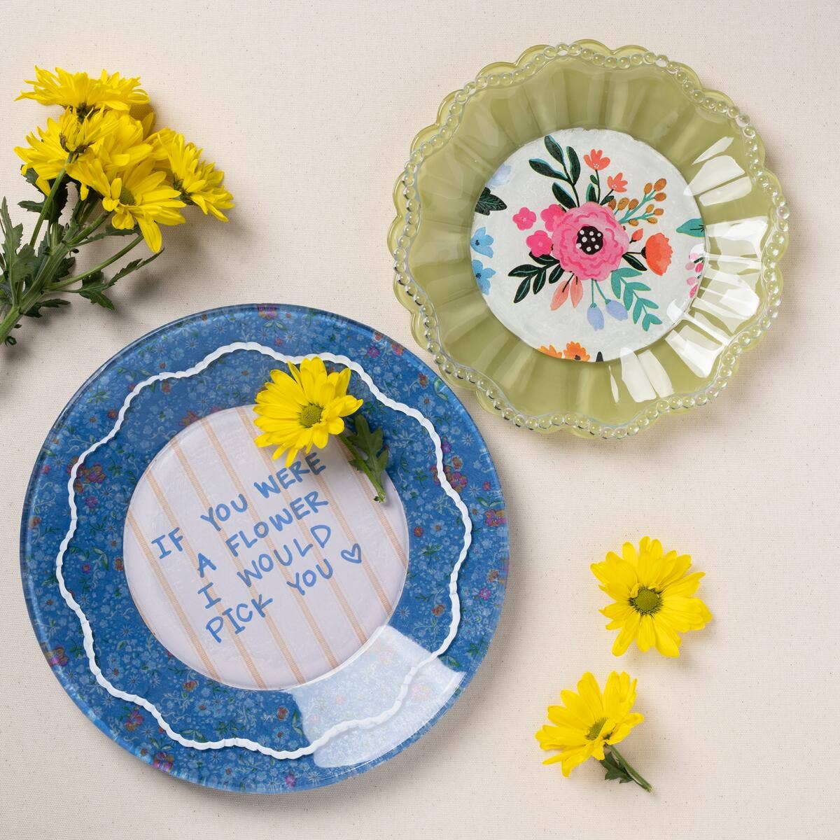 Mother's Day Painted Plates