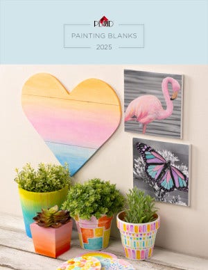 Plaid Painting Blanks