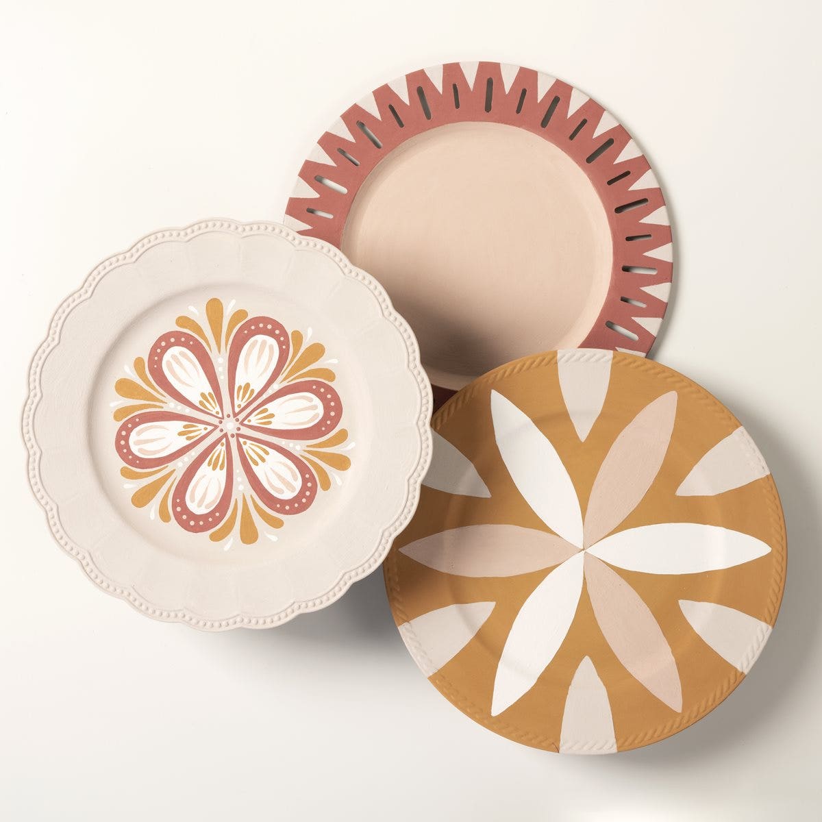 Terra Cotta Decorative Plates
