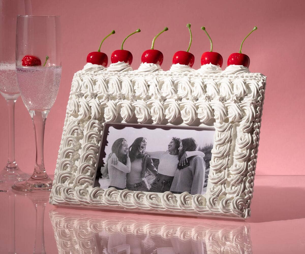 Cherry Frosted Frame